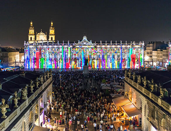 Boutique hôtel 3 étoiles La Résidence pour assister au son et lumière de la place Stanislas